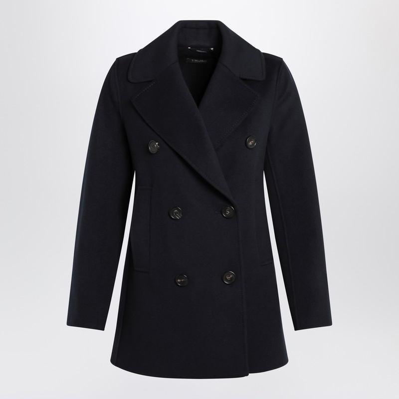 'S Max Mara Double-Breasted Coat In Midnight