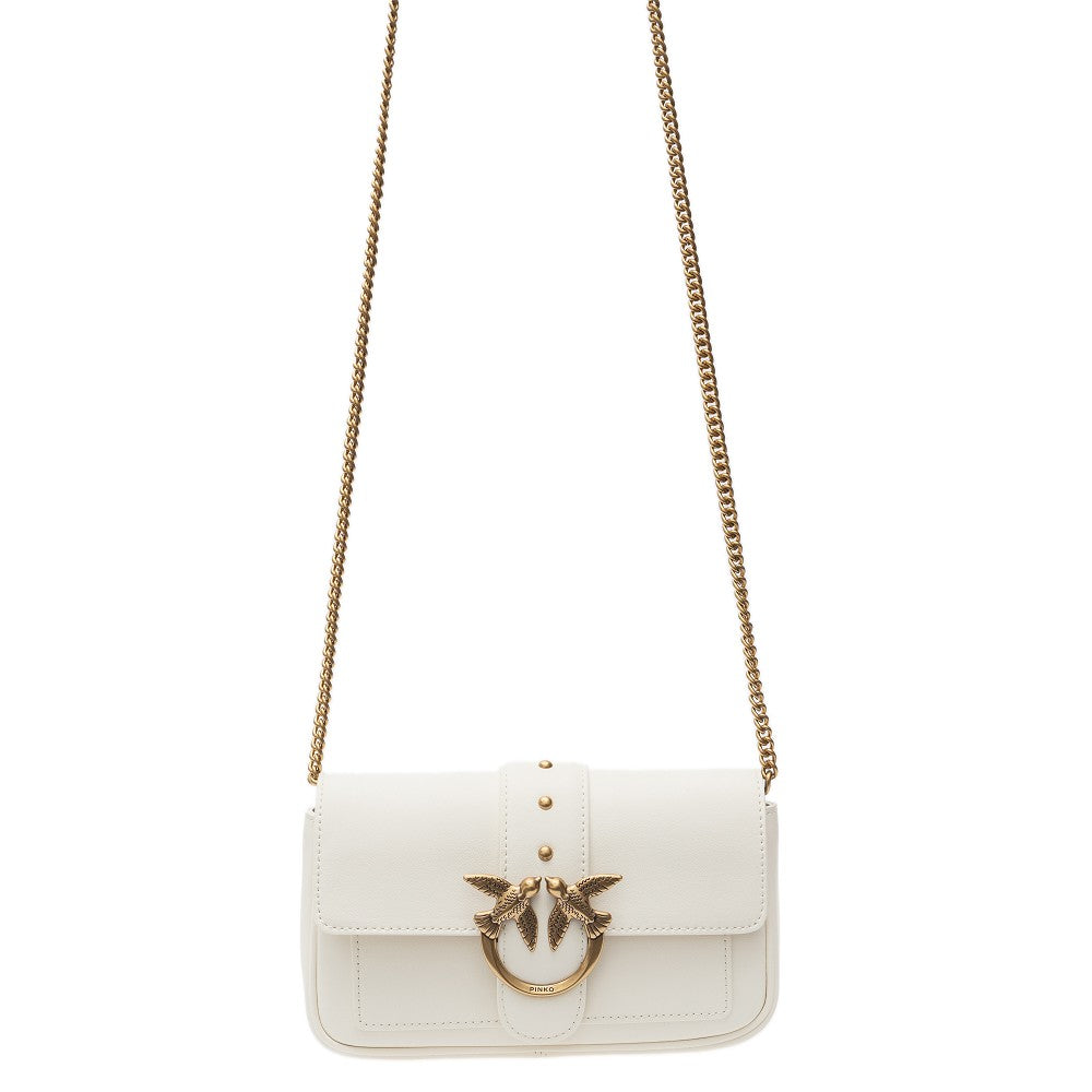 PINKO Love One Pocket clutch with chain Woman One Size