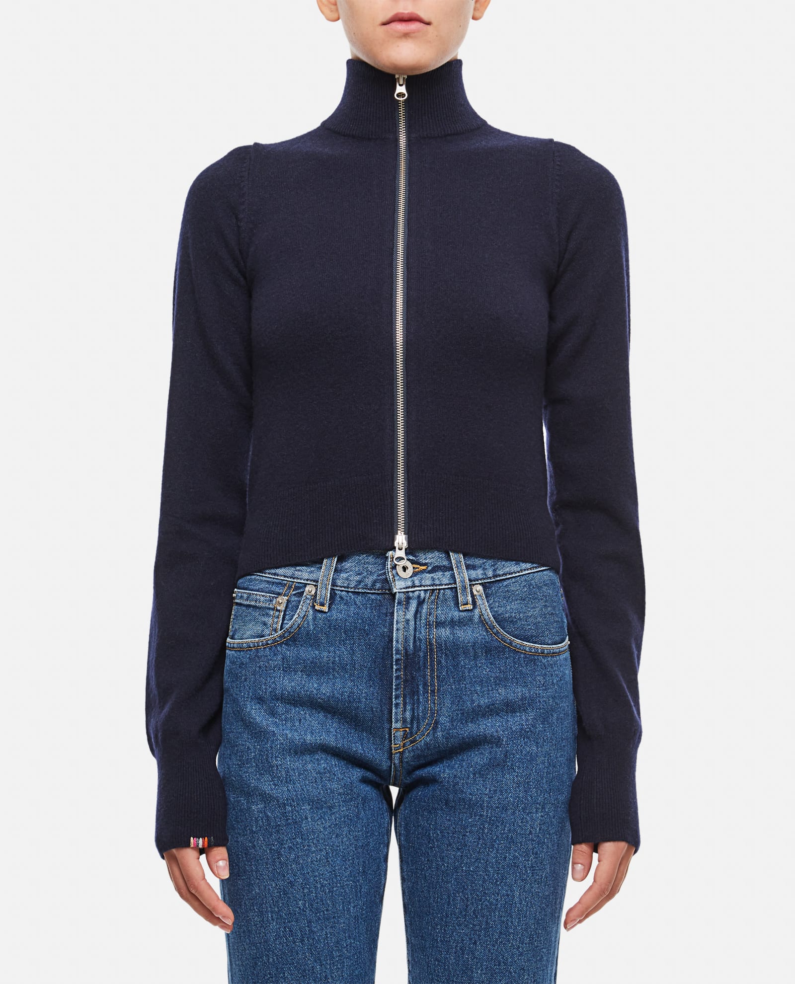 Extreme Cashmere Zip Cardigan