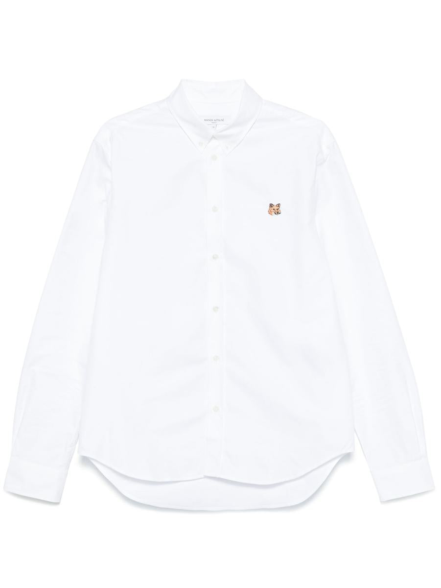 Maison Kitsuné Mini Fox Head Classic Bd Shirt Clothing