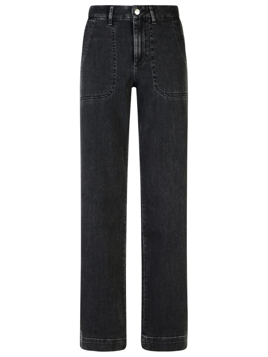 A. P.C. 'Seaside' Black Cotton Jeans