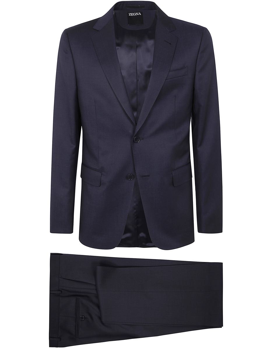 Zegna Pure Wool Suit Clothing