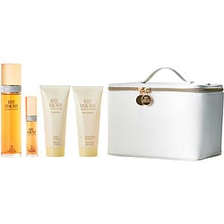 White Diamonds by Elizabeth Taylor EDT SPRAY 3.3 OZ & BODY LOTION 3.3 OZ & BODY WASH 3.3 OZ & EAU DE PARFUM SPRAY 0.5 OZ + Bag for WOMEN