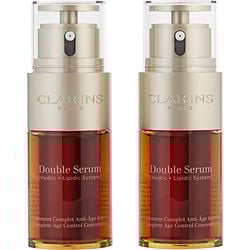 Clarins by Clarins Travel Set: 2 x Double Serum Complete Age Control Concentrate 30ml/1OZ -2 pcs for WOMEN
