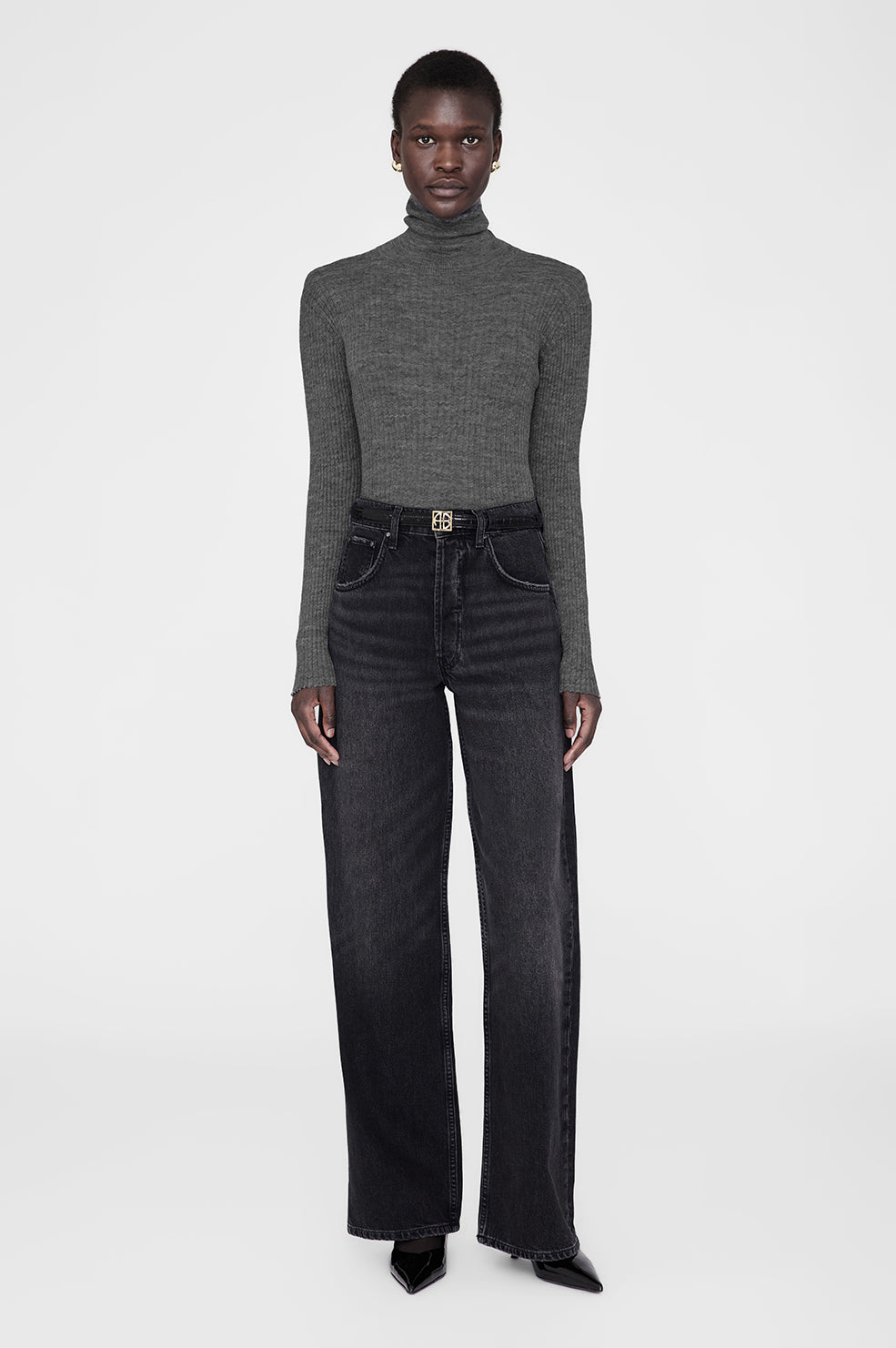Kyle Sweater - Dark Heather Grey S