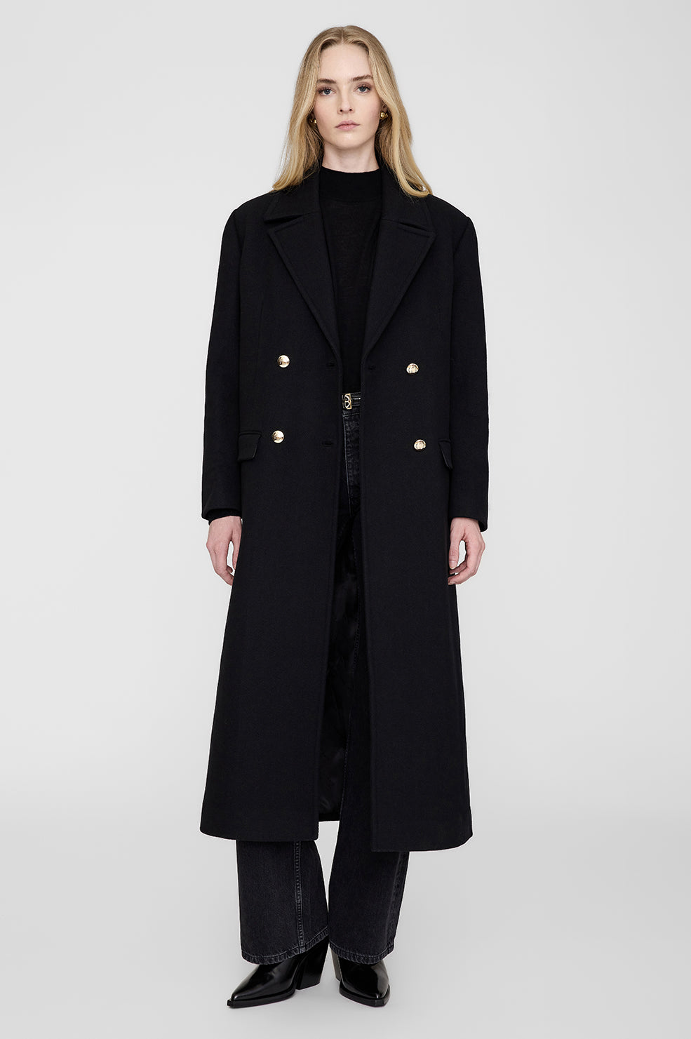 Raleigh Coat - Black S