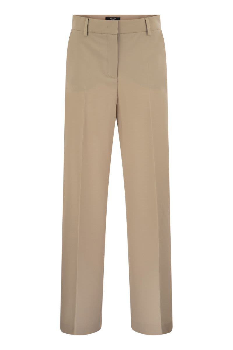 Weekend Max Mara Visivo - Wool Palazzo Trousers