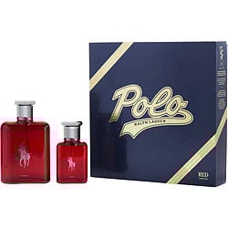 Polo Red by Ralph Lauren PARFUM SPRAY 4.2 OZ & PARFUM SPRAY 1.35 OZ for MEN