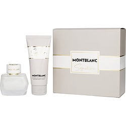 Mont Blanc Signature by Mont Blanc EAU DE PARFUM SPRAY 1.7 OZ & BODY LOTION 3.3 OZ for WOMEN