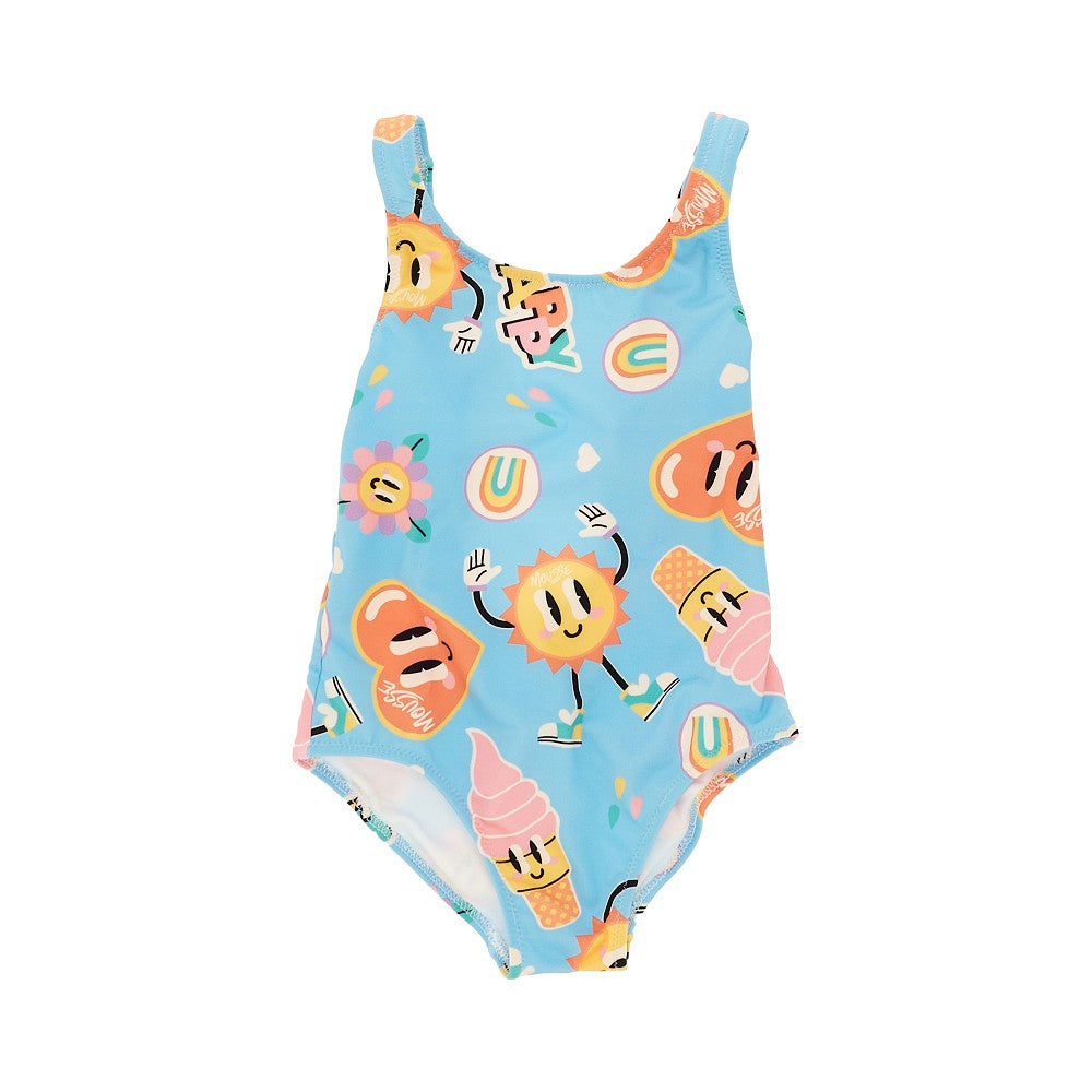 MOUSSE DANS LA BOUCHE Printed swimsuit Kids 2Y