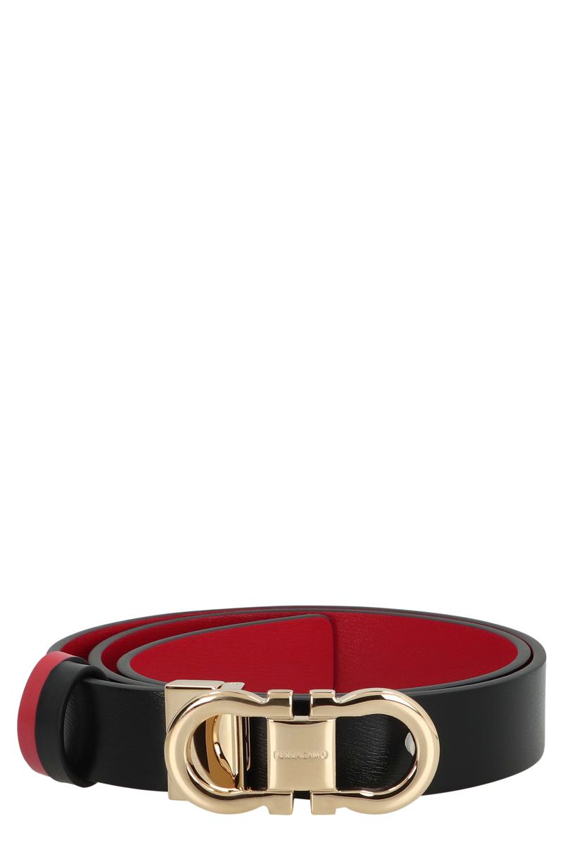 Salvatore Ferragamo Gancini 双面皮带