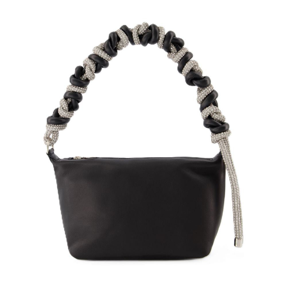 Kara Crystal Phone Cord Hobo Bag