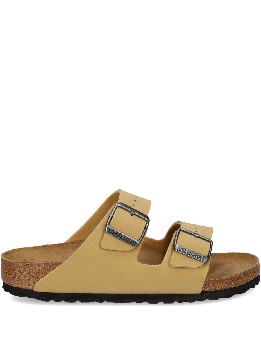 Birkenstock Arizona 拿铁奶油色 Birkibuc鞋