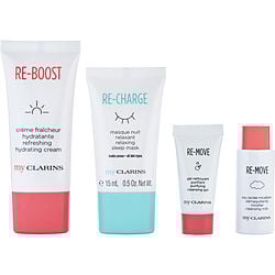 Clarins by Clarins Healthy Skin Must-Haves - 4pcs 100ml / 3.4OZ for WOMEN
