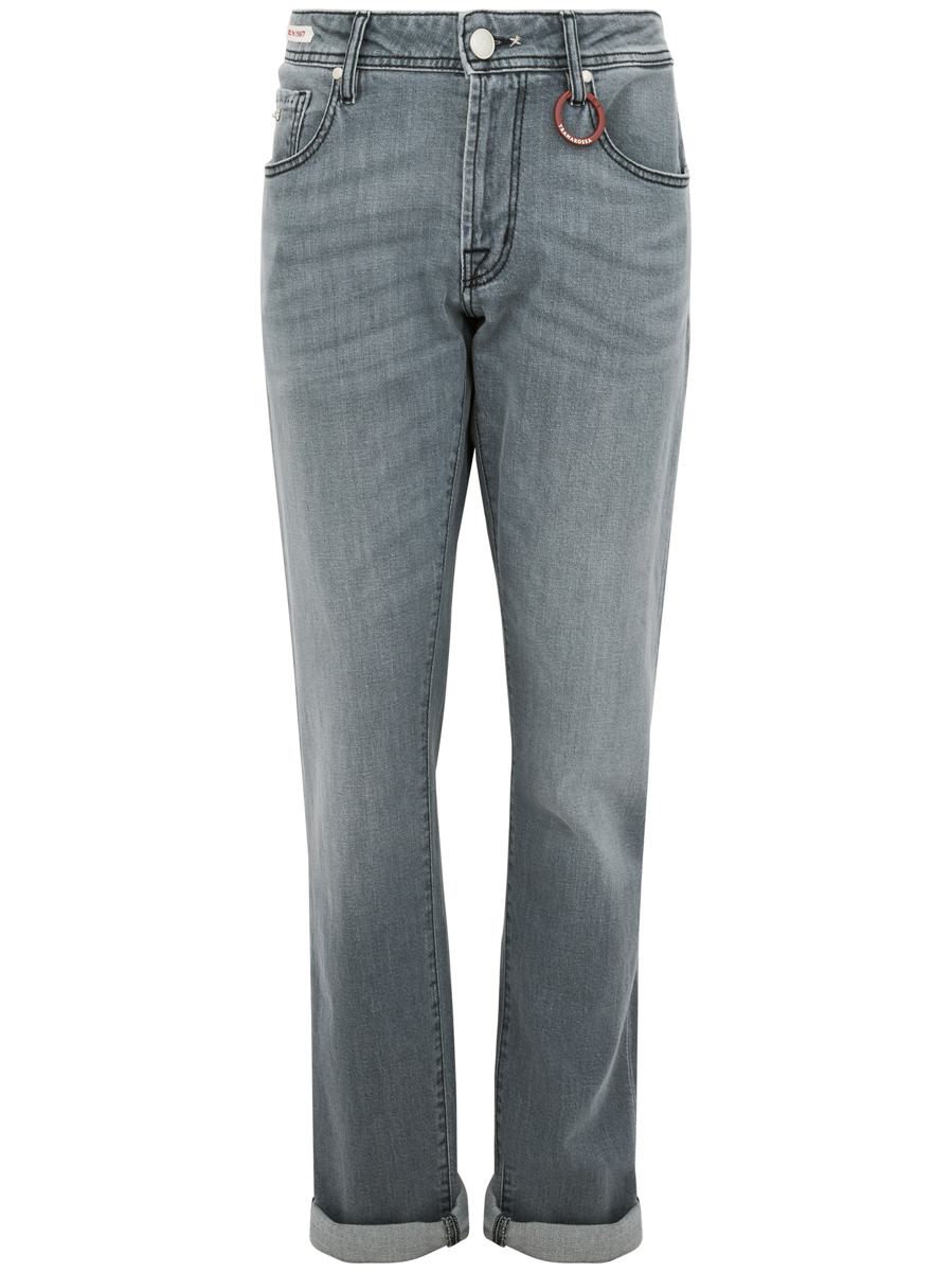Tramarossa Grey 'Michelangelo' Jeans In Cotton