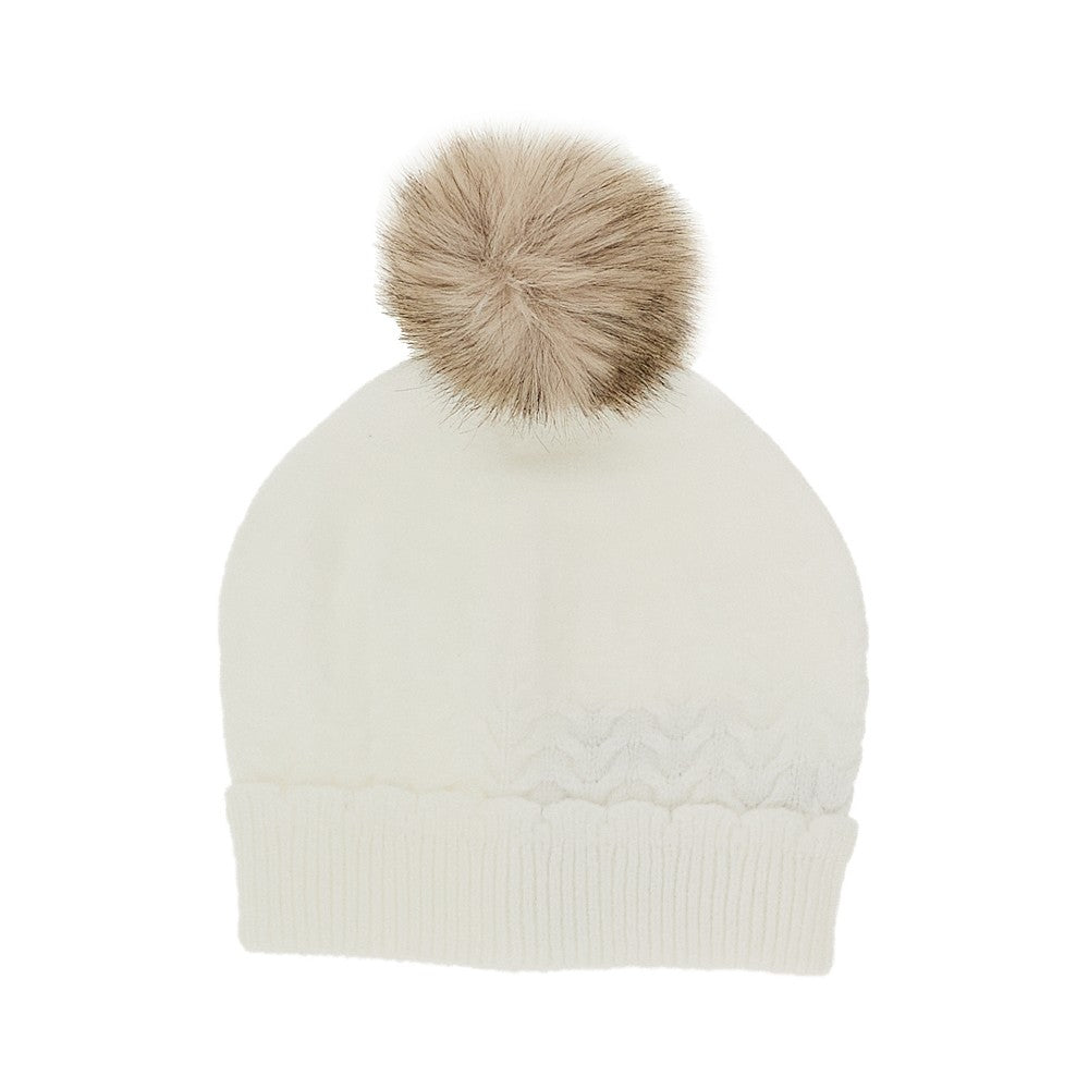 MAYORAL Knitted hat with pom-pom Kids 4Y