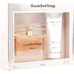 Sanderling Shine by Yves De Sistelle EAU DE PARFUM SPRAY 3.3 OZ & BODY LOTION 3.3 OZ for WOMEN