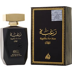 Lattafa Raghba Man by Lattafa EAU DE PARFUM SPRAY 3.4 OZ (LIMITED EDITION) for MEN