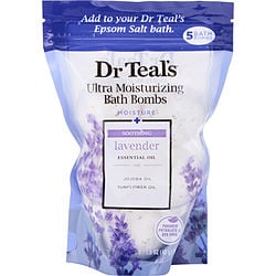 Dr. Teal's by Dr. Teal's Ultra Moisturizing Bath Bombs - Moisture + Soothing Lavender -45g/1.6OZ for UNISEX
