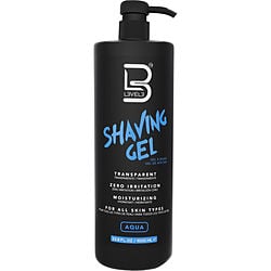 L3vel3 by L3VEL3 Shaving Gel - Aqua -1000ml/33.8OZ for UNISEX