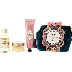 Sabon by Sabon Green Rose Ritual Lily Palace Kit: Shower Oil 100ml + Body Scrub 60g + Silky Body Lotion 50ml -3pcs for WOMEN