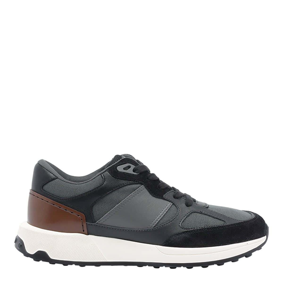 Tod's Leather And Technical Fabric Sneakers