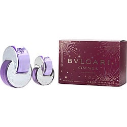 Bvlgari Omnia Amethyste by Bvlgari EDT SPRAY 2.2 OZ & EDT SPRAY 0.5 OZ for WOMEN