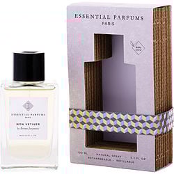 Essential Parfums Mon Vetiver by Essential Parfums EAU DE PARFUM REFILLABLE SPRAY 3.3 OZ for UNISEX