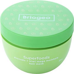 Briogeo by Briogeo SUPERFOODS AVOCADO + KIWI MEGA MOISTURE HAIR MASK 8 OZ for UNISEX