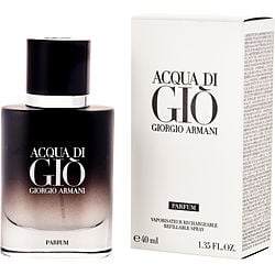 Acqua Di Gio by Giorgio Armani PARFUM SPRAY REFILLABLE 1.3 OZ for MEN