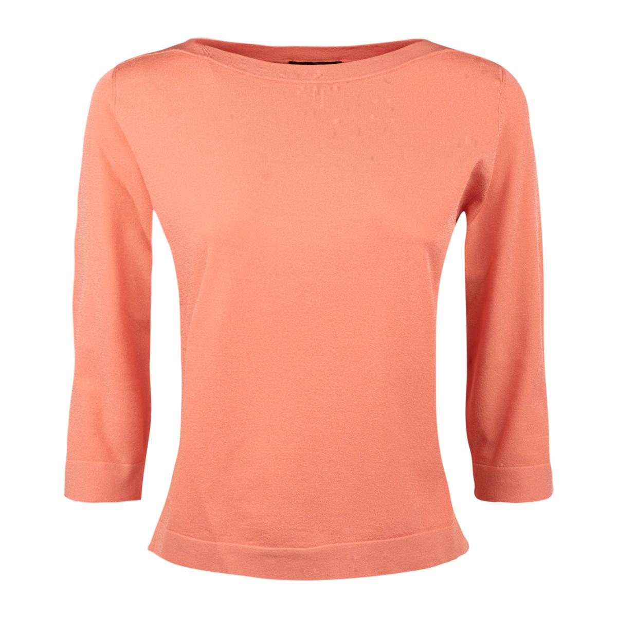 Roberto Collina Salmon Boat Neck Sweater