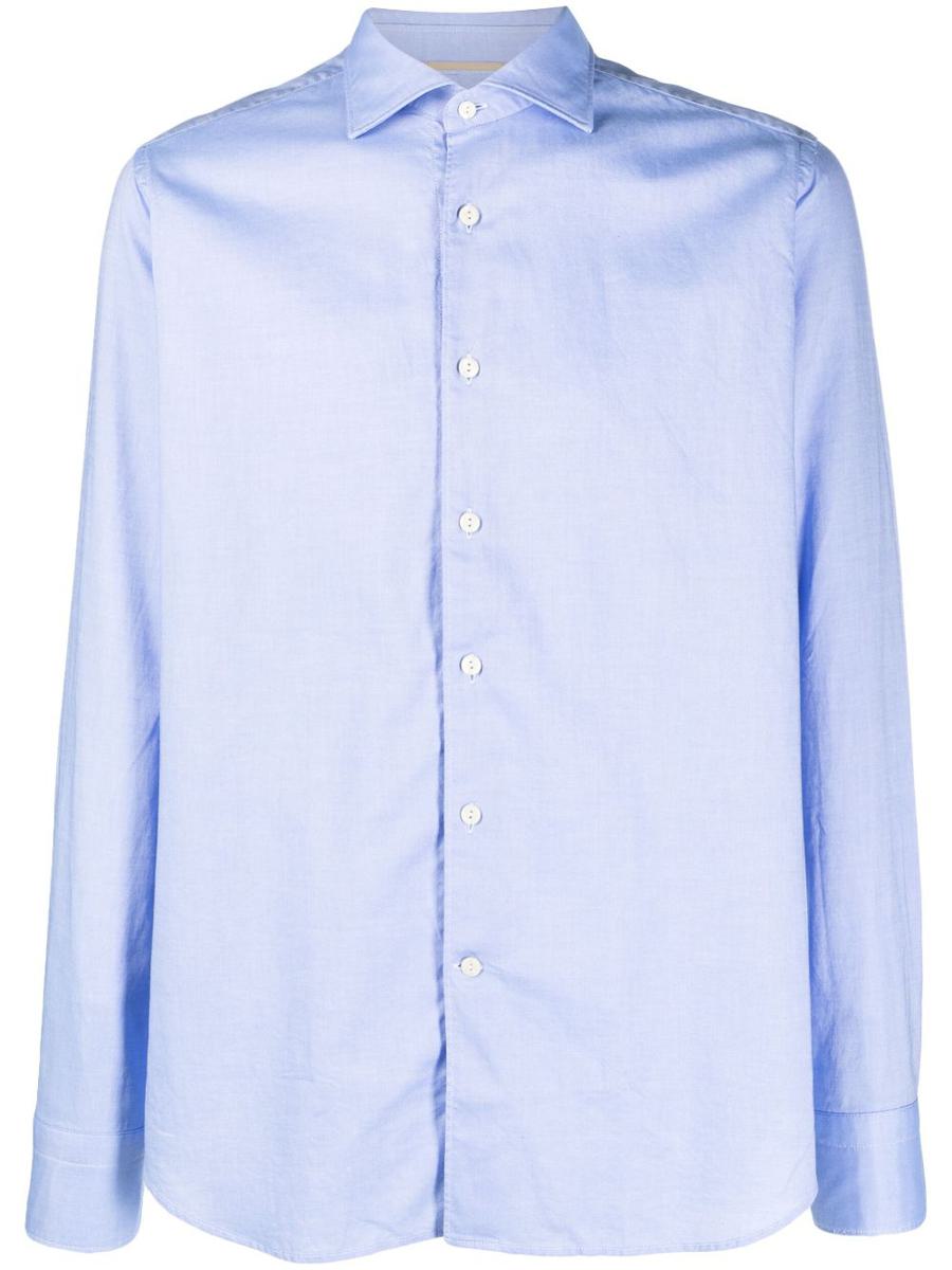Tintoria Mattei Long-Sleeve Cotton Shirt Clothing