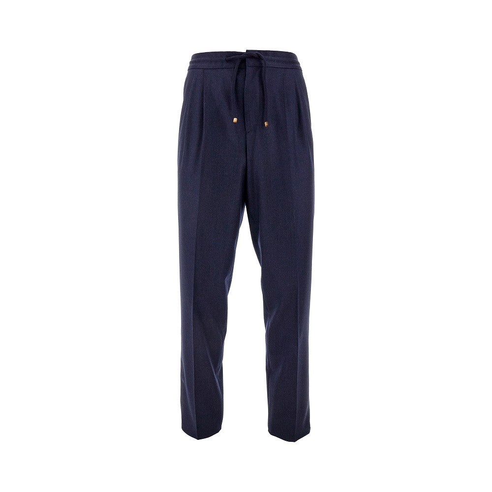 BRUNELLO CUCINELLI Wool Leisure Fit pants Man 48