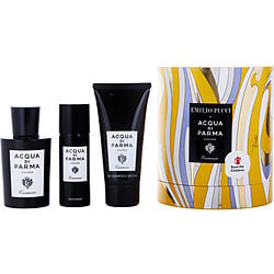 Acqua Di Parma Essenza by Acqua di Parma COLOGNE SPRAY 3.4 OZ & DEODORANT SPRAY 1.7 OZ & HAIR AND SHOWER GEL 2.5 OZ for MEN