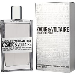 Zadig & Voltaire This Is Really Him! by Zadig & Voltaire EDT INTENSE SPRAY 3.3 OZ for MEN