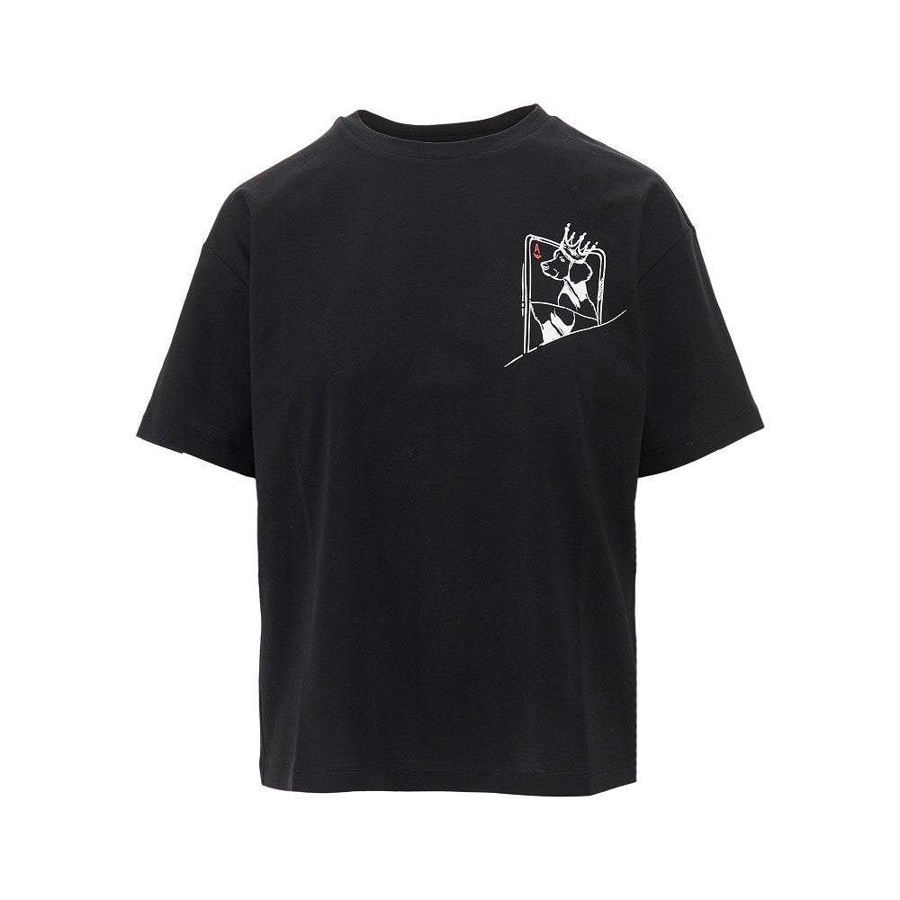 EMPORIO ARMANI ASV 'We Love Dogs' T-shirt Woman S