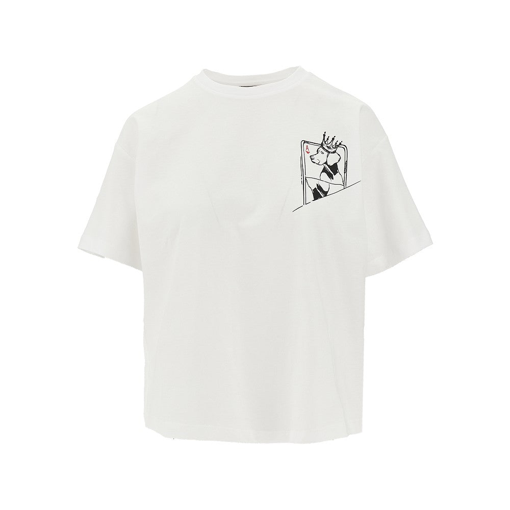 EMPORIO ARMANI ASV 'We Love Dogs' T-shirt Woman S