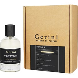 Gerini Vetiver by Gerini EXTRAIT DE PARFUM SPRAY 3.4 OZ for UNISEX