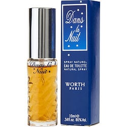 Dans La Nuit by Worth EDT SPRAY 0.34 OZ MINI for WOMEN