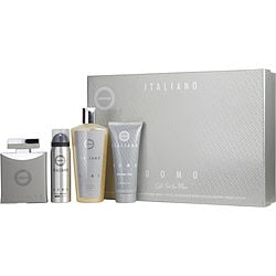 Armaf Italiano Uomo by Armaf EDT SPRAY 3.4 OZ & SHOWER GEL 3.4 OZ & PERFUME BODY SPRAY 1.7 OZ & SHAMPOO 8.4 OZ for MEN