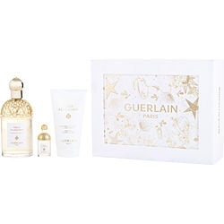 Aqua Allegoria Mandarine Basilic by Guerlain EDT SPRAY 4.2 OZ & BODY LOTION 2.5 OZ & EDT 0.25 OZ MINI for WOMEN