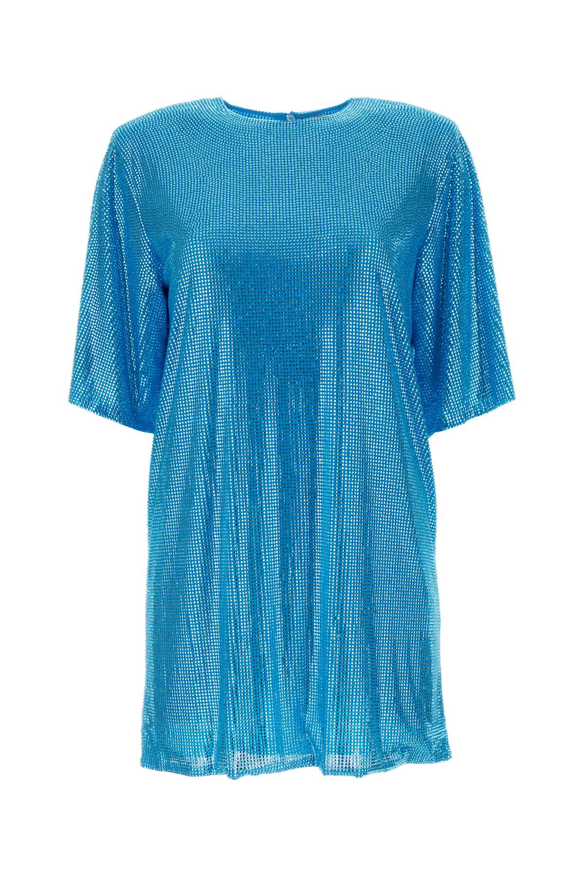 Giuseppe di Morabito Embellished Mesh T-shirt Dress