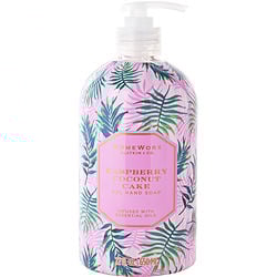 Homeworx Raspberry Coconut Cake by Slatkin + Co. GEL HAND SOAP 22 OZ for UNISEX