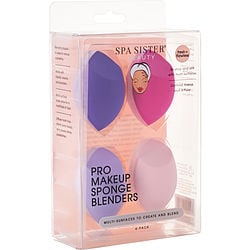 Spa Accessories by Spa Accessories SPA SISTER PRO MAKEUP SPONGE BLENDERS 4 PCS for UNISEX