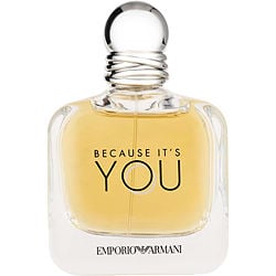 Emporio Armani Because It's You by Giorgio Armani EAU DE PARFUM SPRAY 3.4 OZ (UNBOXED) for WOMEN