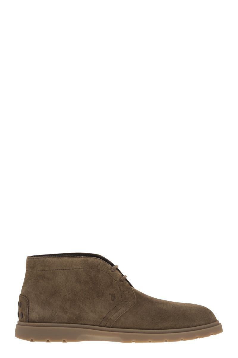 Tod'S Suede Leather Boots