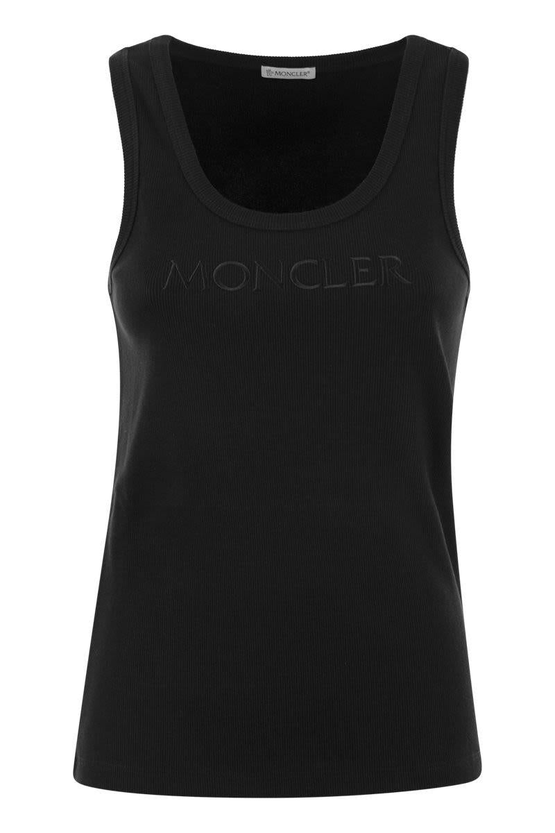 Moncler 绣标运动马甲