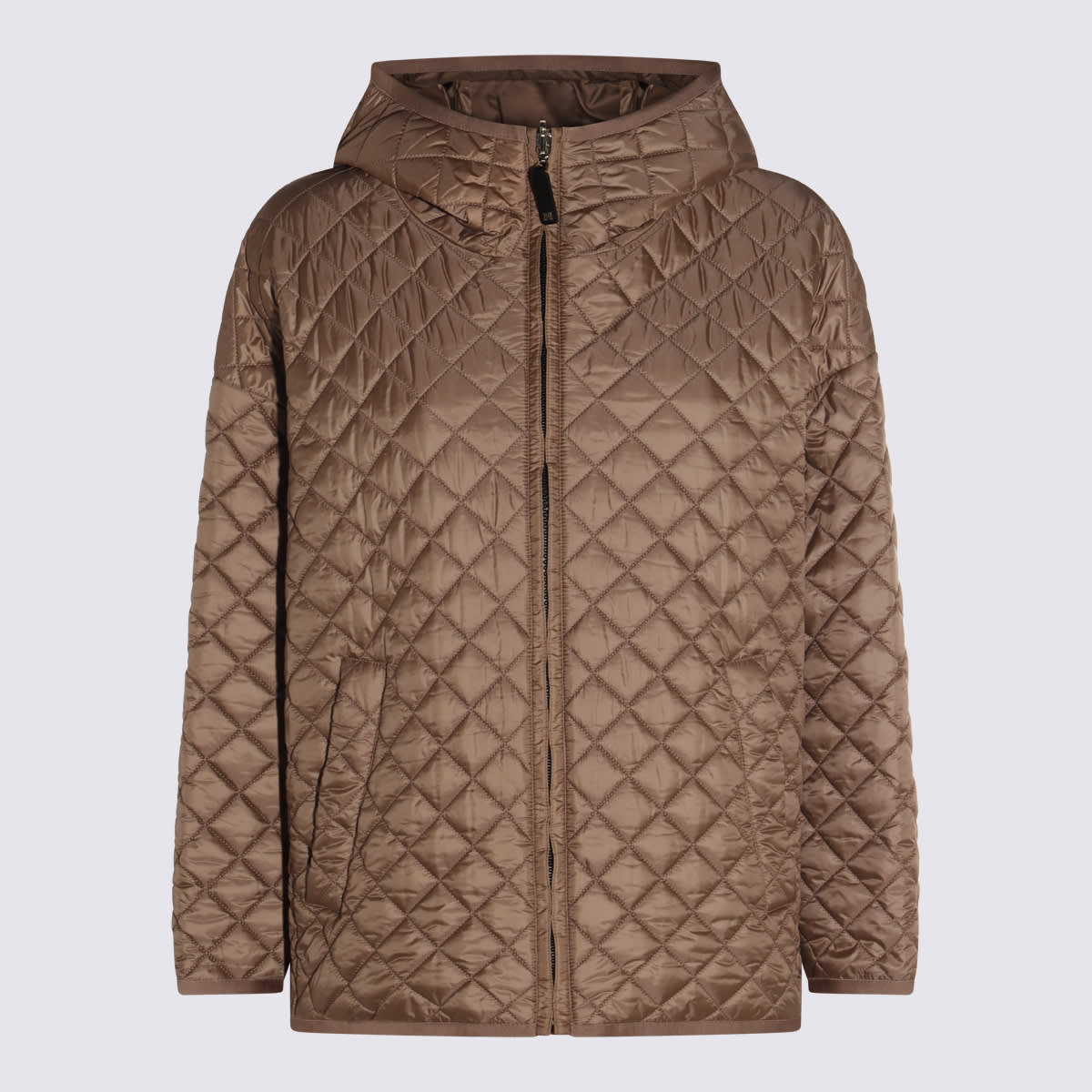Max Mara The Cube Beige Leo Down Jacket