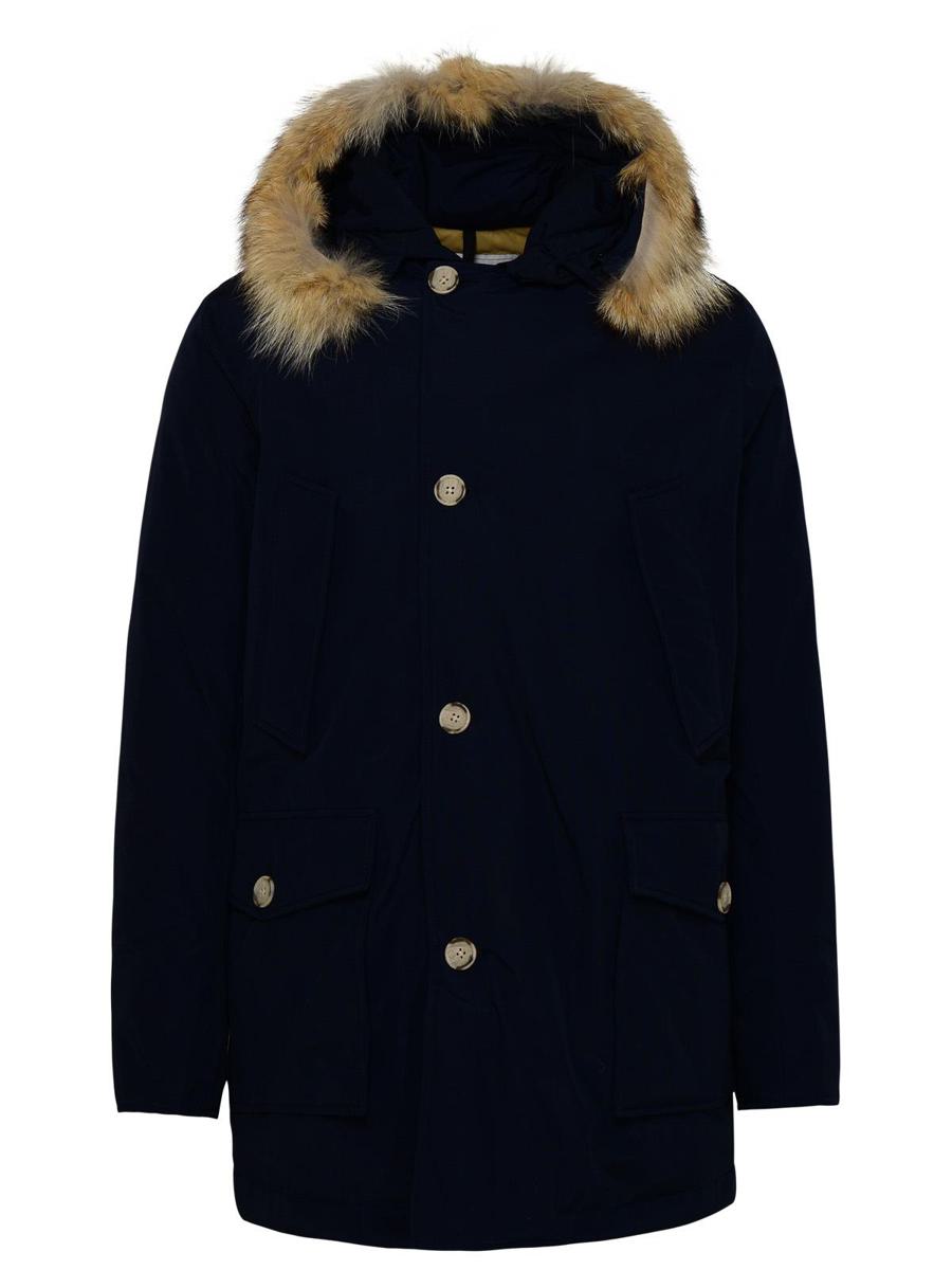 Woolrich Arctic Parka In A Cotton Blend