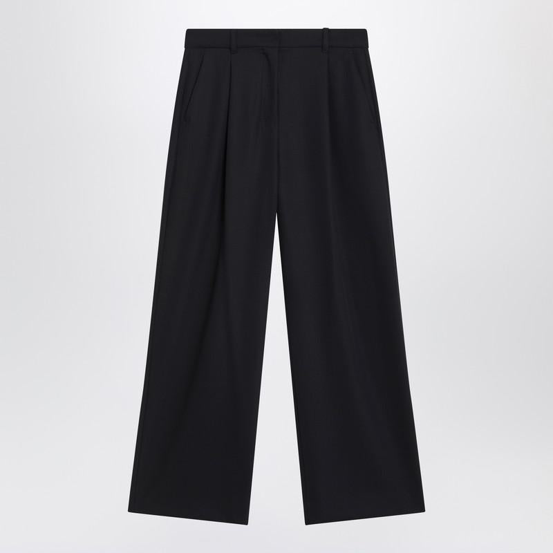 'S Max Mara Midnight Crêpe Trousers